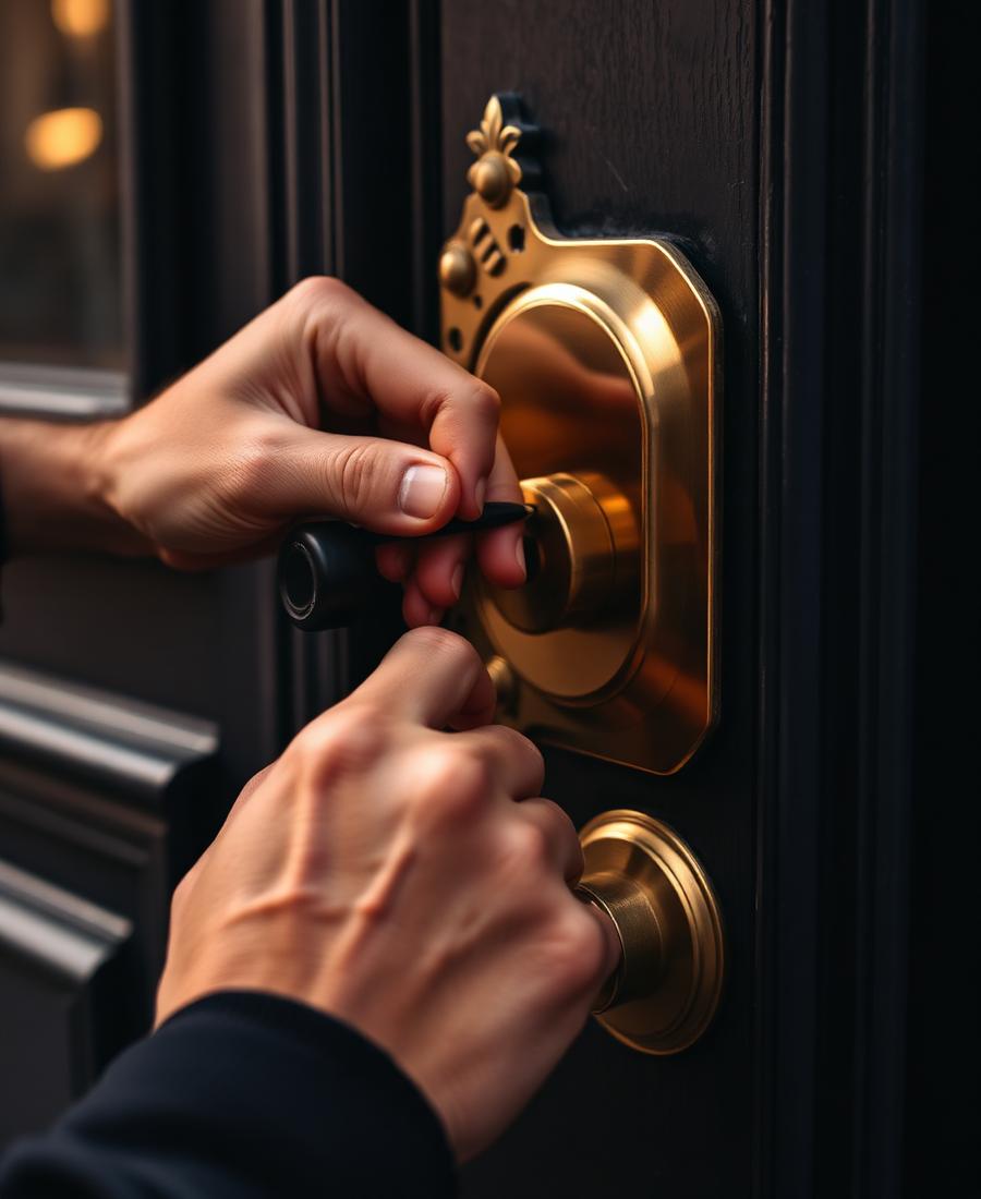 Ouverture de porte